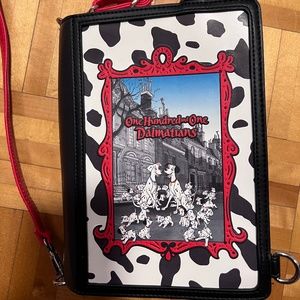 Loungefly 101 Dalmatians Disney Book Crossbody Bag